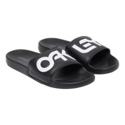 Oakley Klapki B1B Slide 2.0 Fof100424-02E. Czarne klapki i japonki męskie Oakley, bez wzorów. Za 86.99 zł.