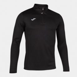 Bluza męska Joma Running Night. Czarne bluzy nierozpinane męskie Joma, m, bez wzorów, sportowe, bez ramiączek, bez kaptura. Za 198.00 zł.