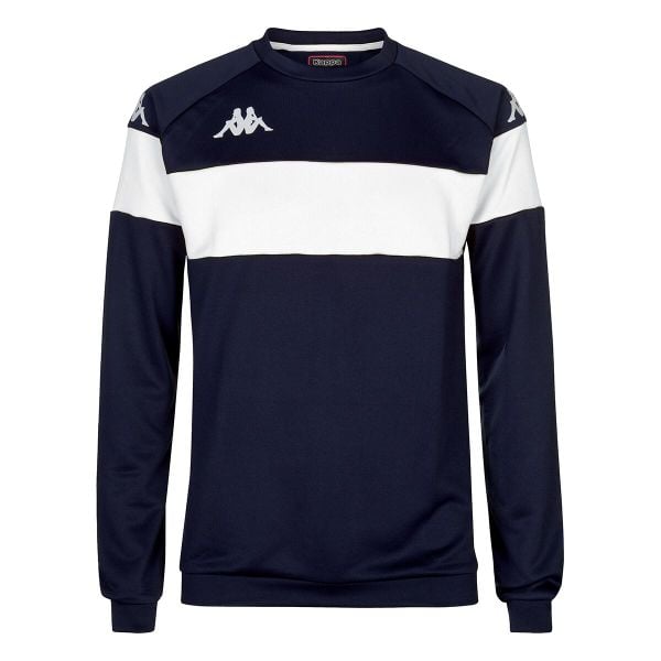Bluza Kappa Dido. Białe bluzy nierozpinane męskie Kappa, l, bez wzorów, sportowe, bez ramiączek, bez kaptura. Za 219.00 zł.