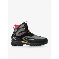 Buty trekkingowe męskie Garmont Akron Mid GTX. Szare buty trekkingowe męskie Garmont, bez wzorów, bez zapięcia, wspinaczkowe. Za 939.69 zł.