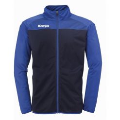 Bluza Kempa Prime Poly Jacket. Niebieskie bluzy nierozpinane męskie Kempa, l, bez wzorów, sportowe, bez ramiączek, bez kaptura. W wyprzedaży za 180.00 zł.