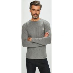 Diesel - Longsleeve. Szare koszulki męskie z długim rękawem Diesel, m, bez wzorów, z bawełny, bez kołnierzyka, bez ramiączek. W wyprzedaży za 129.90 zł.