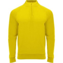 Bluza Z Długim Rękawem Dla Dorosłych Unisex Epiro Quarter Zip. Żółte bluzy nierozpinane męskie ROLY, m, bez wzorów, bez ramiączek, bez kaptura. Za 84.99 zł.