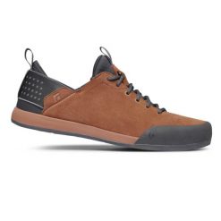 Buty do wspinaczki Black Diamond Session Suede. Brązowe buty do biegania męskie Black Diamond, bez wzorów, z gumy, bez zapięcia, do biegania. Za 629.00 zł.