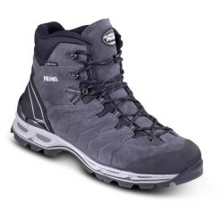 Buty trekkingowe męskie Meindl Minnesota Ultra z membraną Gore-Tex. Szare buty trekkingowe męskie Meindl, bez wzorów, z gore-texu, sportowe, bez obcasa, bez zapięcia. Za 1,503.00 zł.