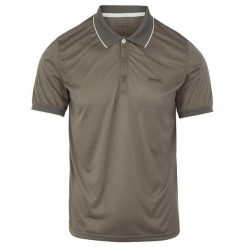 Męska Koszulka Polo Remex II. Brązowe koszulki polo męskie Regatta, l, bez wzorów, bez kołnierzyka, bez ramiączek. Za 49.99 zł.