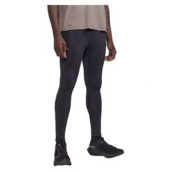 Legginsy zapinane na zamek Craft Adv Essence 2. Czarne legginsy męskie Craft, bez wzorów, trekkingowe. Za 346.00 zł.