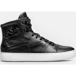 Czarne sneakersy męskie. Buty sportowe na co dzień męskie marki Kazar. Za 569.00 zł.
