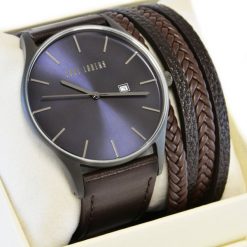 Zestaw męski zegarek Paul Lorens LONGIO-3B1 + bransoletka. Zegarki męskie Paul Lorens. Za 269.99 zł.