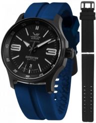 Zegarek męski Vostok Europe YN55-592C556S niebieski. Niebieskie zegarki męskie Vostok Europe. Za 2,494.77 zł.