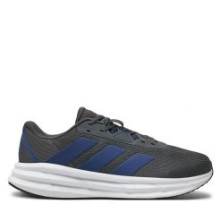 Buty do biegania adidas. Szare buty do biegania męskie ADIDAS, bez wzorów, bez zapięcia, do biegania. Za 159.99 zł.