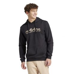 Bluza z kapturem męska ADIDAS Gym & Pilates. Bluzy nierozpinane męskie ADIDAS, m, bez wzorów, z bawełny, sportowe, bez ramiączek, z kapturem. Za 199.99 zł.