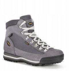 Buty trekkingowe męskie Aku U'S ULTRA LIGHT GTX, grey/ steam, 37.5. Szare buty trekkingowe męskie Aku, bez wzorów, bez zapięcia. Za 646.84 zł.
