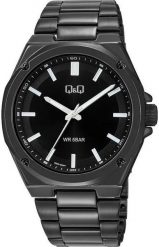 Zegarek Q&Q Q05C-003P męski wodoszczelny czarna tarcza . Czarne zegarki męskie Q&Q. Za 159.00 zł.