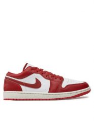 Nike Sneakersy Air Jordan 1 Low Se FJ3459 160 Biały. Białe buty sportowe na co dzień męskie Nike, m, bez wzorów, ze skóry, bez ramiączek, bez kaptura. Za 529.99 zł.