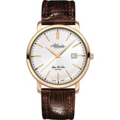 Zegarek Atlantic Męski Super De Luxe 64351.44.21 Rose Gold Szafir. Czerwone zegarki męskie Atlantic. Za 1,521.80 zł.