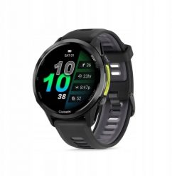 Garmin Forerunner® 970 Carbon Grey DLC Titanium with Black Case and Black/Translucent Whitestone Band. Czarne zegarki sportowe IFIT ICON. Za 3,190.20 zł.
