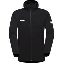 Bluza trekkingowa męska Mammut Aconcagua Light ML Hooded. Czarne bluzy nierozpinane męskie Mammut, l, bez wzorów, bez ramiączek, bez kaptura. Za 529.99 zł.