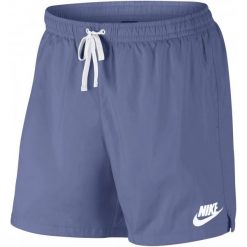 Nike Spodenki M Nsw Short Wvn Flow Purple Slate White Xs. Białe szorty sportowe męskie Nike, z meshu, sportowe. Za 129.00 zł.