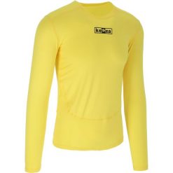 Koszulka termoaktywna dla dorosłych Keeza Bristol z długim rękawem. Żółte bielizna termoaktywna męska KEEZA, l, bez wzorów, bez ramiączek, do piłki nożnej. Za 62.00 zł.