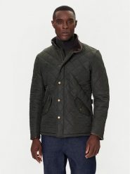 Barbour Kurtka przejściowa MQU0281GN72 Zielony Slim Fit. Zielone kurtki męskie Barbour, l, bez wzorów, z syntetyku, bez ramiączek, bez kaptura. Za 1,279.00 zł.