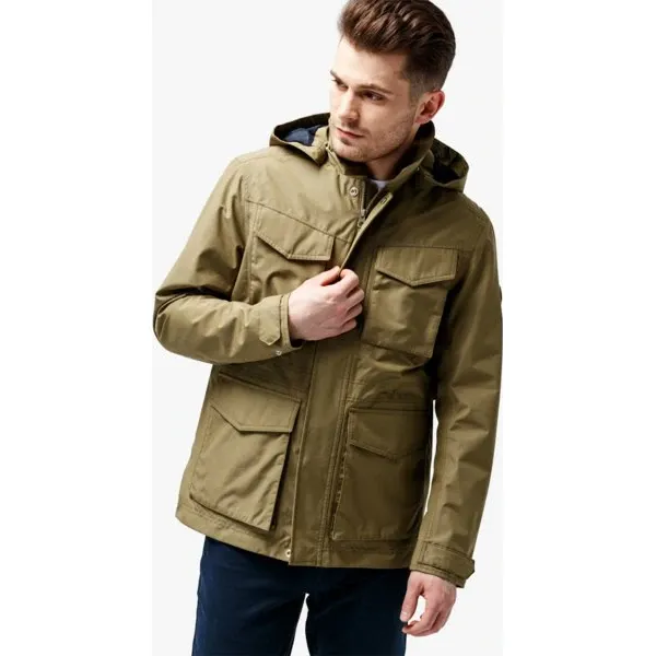 Timberland Kurtka Doubletop Mountain M65 3In1 , zielony, rozmiar XXL. Zielone kurtki męskie Timberland, m, bez wzorów, z materiału, klasyczne, bez ramiączek, bez kaptura. W wyprzedaży za 699.99 zł.