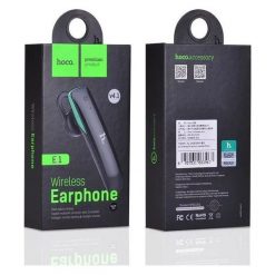 Słuchawki GSM City ZESTAW SŁUCHAWKOWY BLUETOOTH HOCO E1 CZARNY. Czarne słuchawki bluetooth GSM City. Za 99.99 zł.