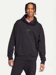 Adidas Bluza ALL SZN French Terry IX1248 Czarny Loose Fit. Czarne bluzy nierozpinane męskie ADIDAS, m, bez wzorów, z bawełny, bez ramiączek, bez kaptura. Za 259.99 zł.