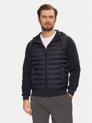 Tommy Hilfiger Kurtka przejściowa MW0MW39007 Granatowy Regular Fit. Niebieskie kurtki męskie Tommy Hilfiger, l, bez wzorów, z syntetyku, bez ramiączek, bez kaptura. Za 699.99 zł.