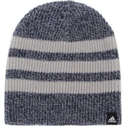 Czapka adidas - 3s Beanie BR9929 Conavy/Gretwo/White. Niebieskie czapki męskie ADIDAS, z materiału. Za 59.95 zł.