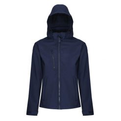 Męski Softshell Z Kapturem Venturer. Niebieskie kurtki softshell męskie Regatta, m, bez wzorów, z softshellu, z kapturem, trekkingowe. Za 240.99 zł.