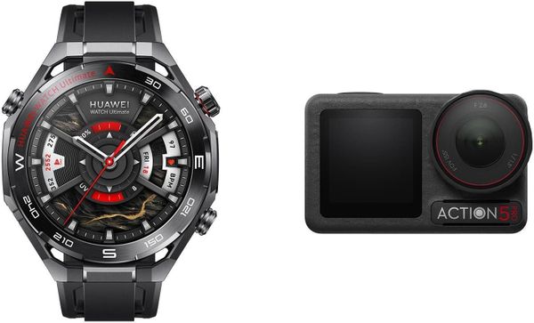 Smartwatch Huawei Watch Ultimate 2 + DJI Osmo Action 5 Pro Czarny. Czarne zegarki smartwatch Huawei. Za 3,796.99 zł.