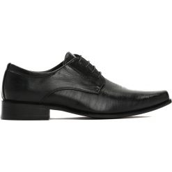 Czarne Półbuty Casper. Czarne eleganckie półbuty męskie Born2be. Za 79.99 zł.