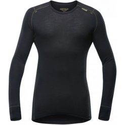 Devold Koszulka Termoaktywna Z Długim Rękawem Wool Mesh Man Shirt Black M. Czarne bielizna termoaktywna męska Devold, z meshu, z długim rękawem. Za 295.00 zł.