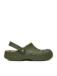 Crocs Klapki C-BAYA LINED CLOG 205969-3TC Zielony. Zielone klapki i japonki męskie Crocs, bez wzorów, z tworzywa sztucznego. Za 189.99 zł.