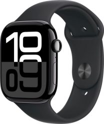 Smartwatch Apple Watch 10 GPS 46mm Jet Black Alu M/L Czarny (MWWQ3QN/A). Czarne zegarki smartwatch Apple. Za 2,089.40 zł.