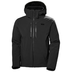 Kurtka Narciarska męska Helly Hansen Alpha Lifaloft Jacket. Czarne kurtki narciarskie i snowboardowe męskie Helly Hansen, na zimę, m, bez wzorów, bez kaptura, narciarskie. Za 2,342.00 zł.