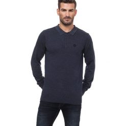Koszulka polo w kolorze granatowym. Niebieskie koszulki polo męskie Lonsdale, Kangol, Crosshatch, l, bez wzorów, z bawełny, bez kołnierzyka, bez ramiączek. W wyprzedaży za 124.95 zł.