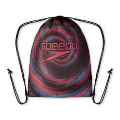 Plecak worek sportowy unisex Speedo Printed Mesh Bag. Czerwone plecaki męskie SPEEDO, bez wzorów, z meshu. Za 57.11 zł.