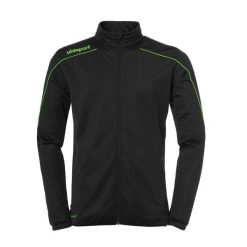 Kurtka Uhlsport Stream 22. Czarne kurtki treningowe męskie Uhlsport, xl, bez wzorów, z dresówki, bez kaptura, na fitness i siłownię. Za 148.50 zł.