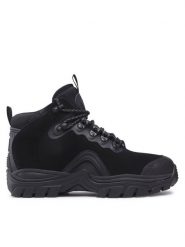 DC Shoes Trapery Navigator ADYB100017 Czarny. Czarne buty zimowe męskie DC Shoes, bez wzorów, ze skóry, bez obcasa, bez zapięcia. Za 619.99 zł.