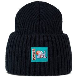 Czapka BUFF KNITTED BEANIE POW RUTGER. Czarne czapki męskie Buff, bez wzorów, sportowe. W wyprzedaży za 132.93 zł.