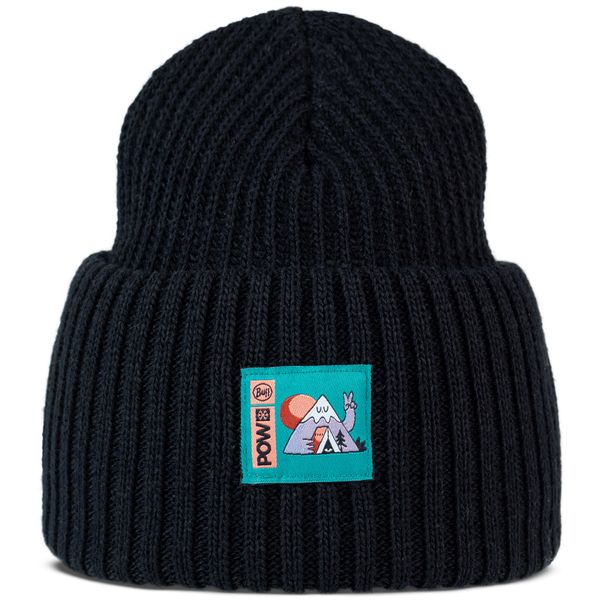 Czapka BUFF KNITTED BEANIE POW RUTGER. Czarne czapki męskie Buff, bez wzorów, sportowe. W wyprzedaży za 132.93 zł.