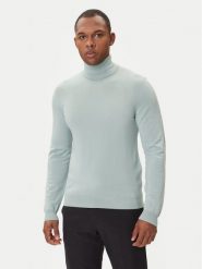 HUGO Sweter San Thomas-M 50474174 Zielony Regular Fit. Zielone kardigany męskie Hugo, m, bez wzorów, z wełny, bez ramiączek. Za 519.99 zł.