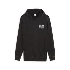 Męska bluza z kapturem z efektem sprania PUMA Class PUMA Black. Czarne bluzy nierozpinane męskie Puma, m, bez wzorów, z gumy, z kapturem. Za 182.99 zł.