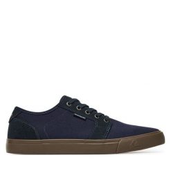 Tenisówki Quiksilver. Niebieskie trampki męskie Quiksilver, bez wzorów, bez zapięcia. Za 129.99 zł.