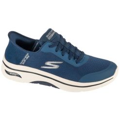 Buty sportowe męskie, Slip-ins: Arch Fit 2.0 - Simplicity 2. Niebieskie buty sportowe na co dzień męskie Skechers, m, bez wzorów, sportowe, bez ramiączek, bez kaptura. Za 479.99 zł.