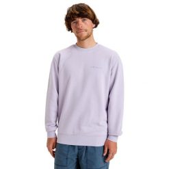 Bluza z okrągłym dekoltem dla Mężczyzn SALT WATER Fioletowy. Niebieskie bluzy nierozpinane męskie Quiksilver, m, bez wzorów, z bawełny, casualowe, bez ramiączek, bez kaptura. Za 249.99 zł.