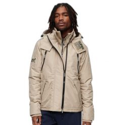 Kurtka Superdry Mountain SD Windcheater. Brązowe kurtki męskie Superdry., m, bez wzorów, bez ramiączek, bez kaptura. Za 506.70 zł.