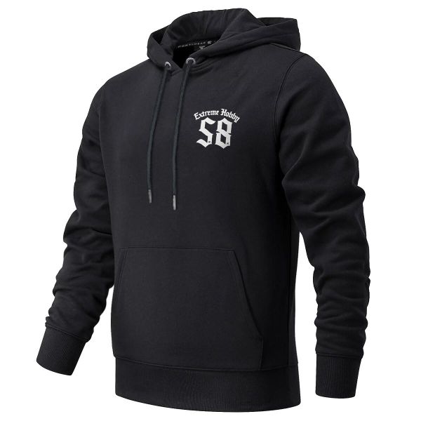 Bluza męska z kapturem EXTREME HOBBY 58 DIVISION. Czarne bluzy nierozpinane męskie EXTREME HOBBY, m, bez wzorów, z bawełny, z kapturem. Za 249.00 zł.